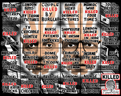 Gilbert & George « Killed », A London Picture 2011